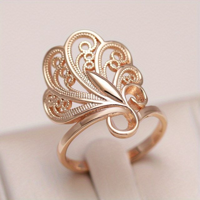 YoYo Ring, vergoldet, Roségold, Damen - Bild 1