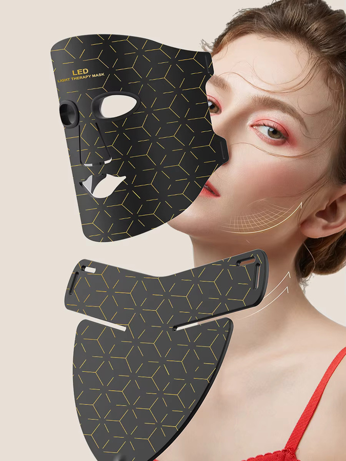 Vancostar Infrarot-LED-Gesichtsmaske, 170 Lampen, Unisex - Bild 6