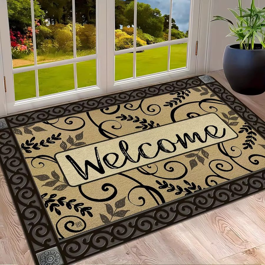 VIKAMA Willkommensmatte für Innen und Außen, B/B: 60 x 60 cm - Bild 5