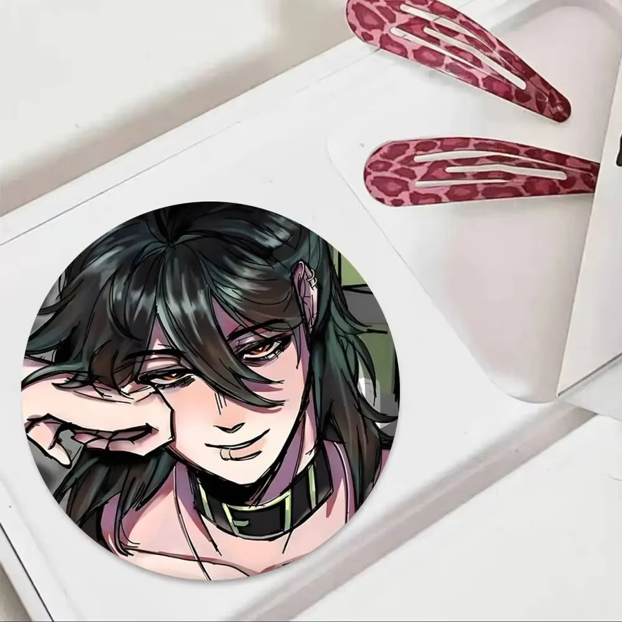 Bilibili Abzeichen-Brosche, runde Emaille-Pins - Bild 5