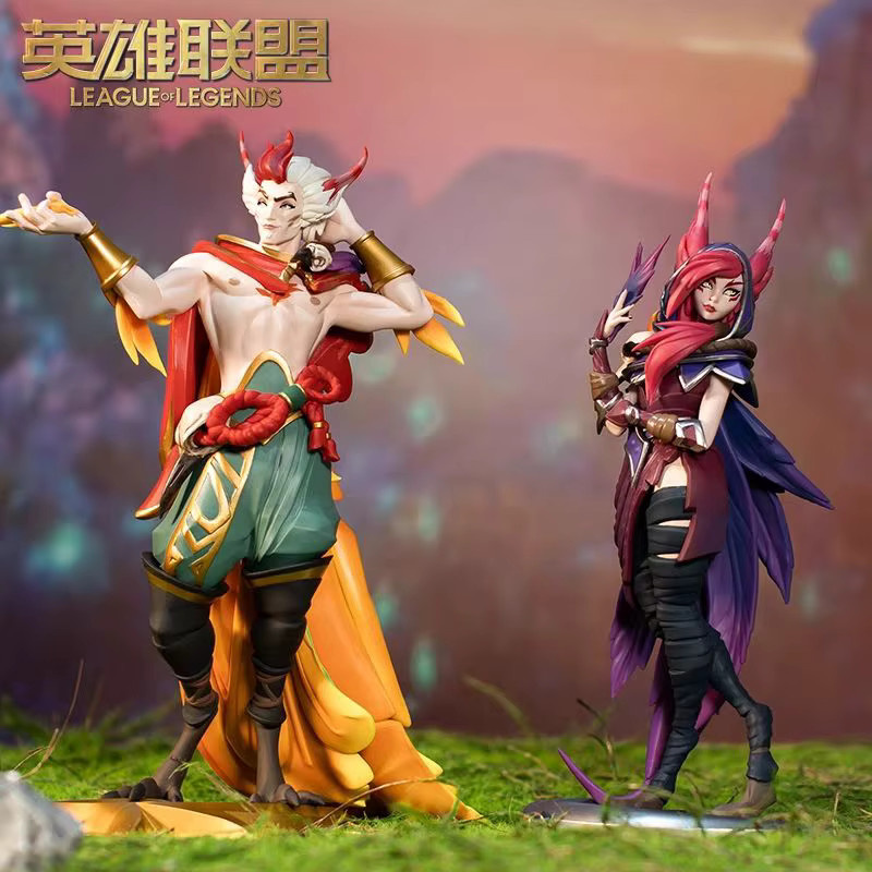 Bandai League of Legends Xayah & Rakan Actionfiguren, Set / Bundle - Bild 4