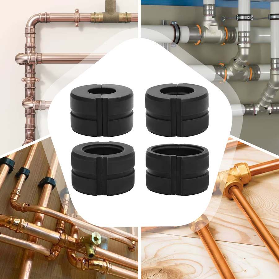 Bymaocar U-Typ Rohr-Crimpbacken Set für PEX und PB-Rohre, Druckrohr-Klemmbacken in den Größen 16 mm, 20 mm, 25 mm und 32 mm - Bild 2