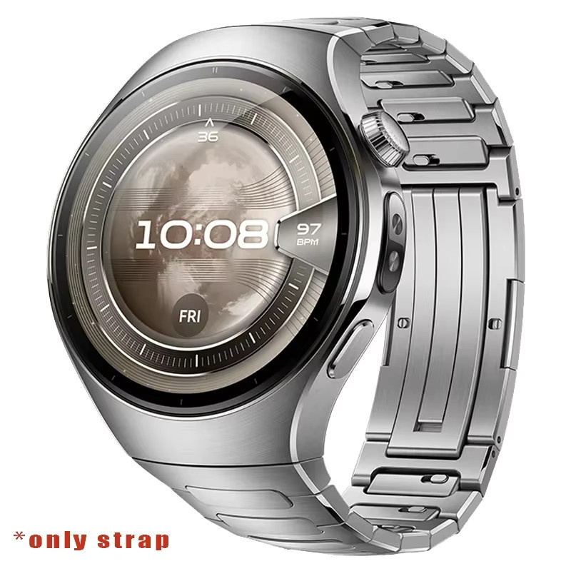 Vwar Uhrenarmband Titan, Schwarz, Unisex - Bild 4