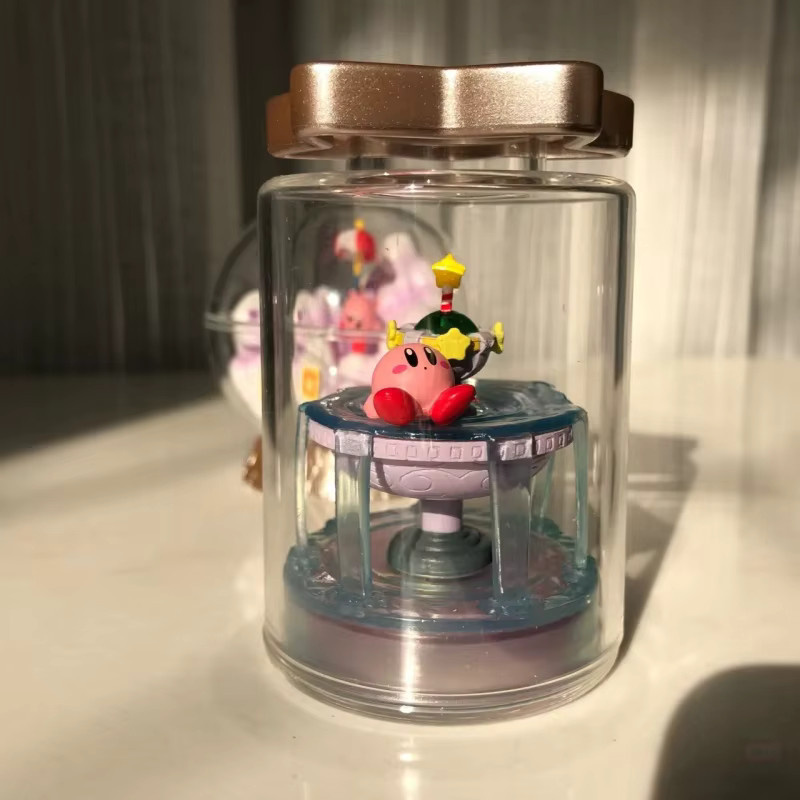 Re-Ment Kirby Star Terrarium Dream Spring Collection Blind Box Desktop Dekoration Multicolor - Bild 3