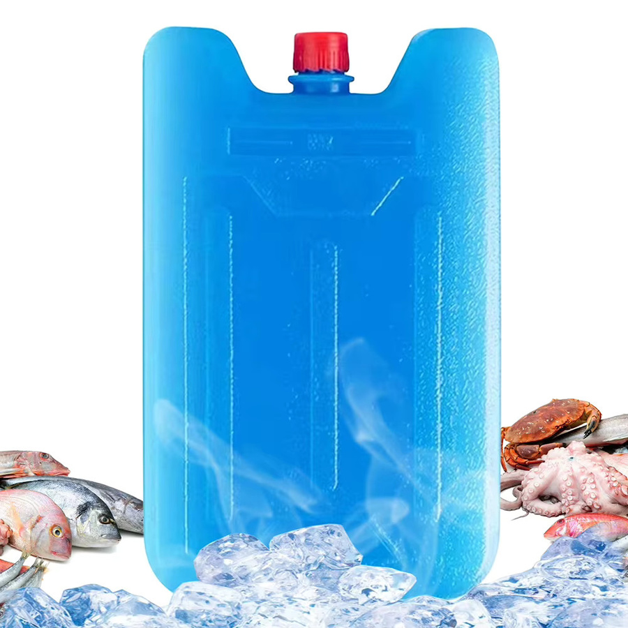 KISS-THE NIGHT Tragbare Eisbox mit Wasserinjektion in Blau zur frischen Lebensmittelaufbewahrung für Picknick und Lunchbox - Bild 2
