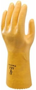 SHOWA Handschuh 771 in Gelb, Größe L - Bild 1