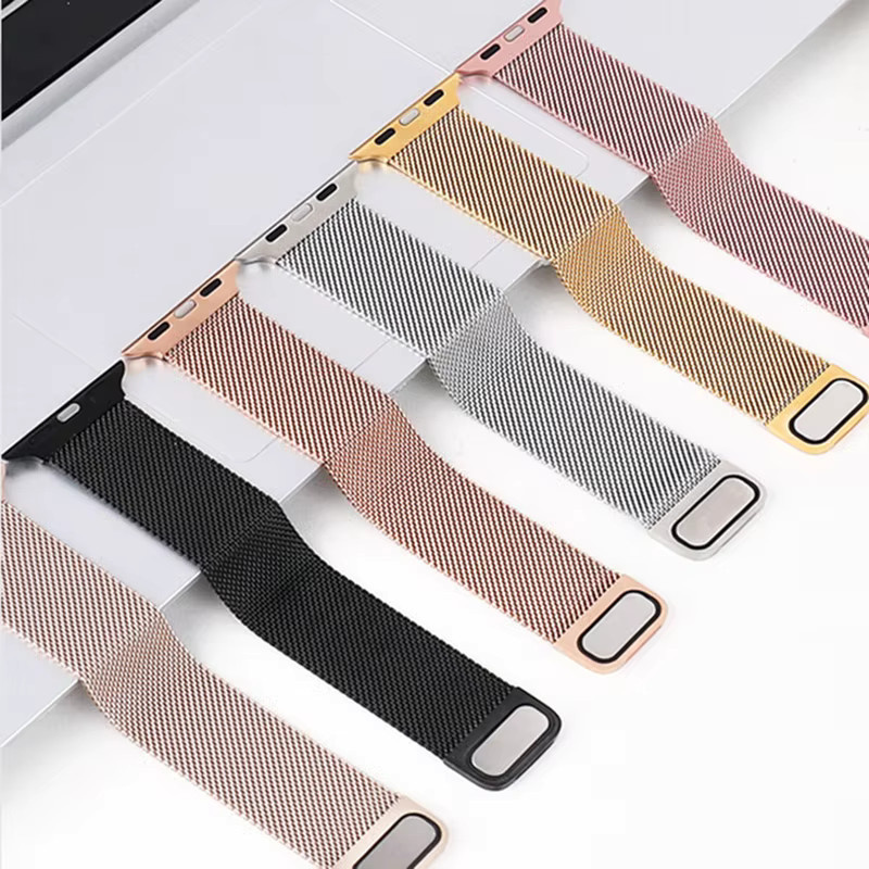 Jansin Uhrenarmband Edelstahl, Milanese Loop, Unisex - Bild 4