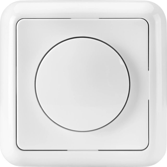 OBI Phasenanschnittdimmer Penelope in Polarweiß - Bild 1