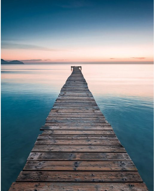 Komar Fototapete Vlies Morning Breeze B: 200 cm, H: 250 cm - Bild 1