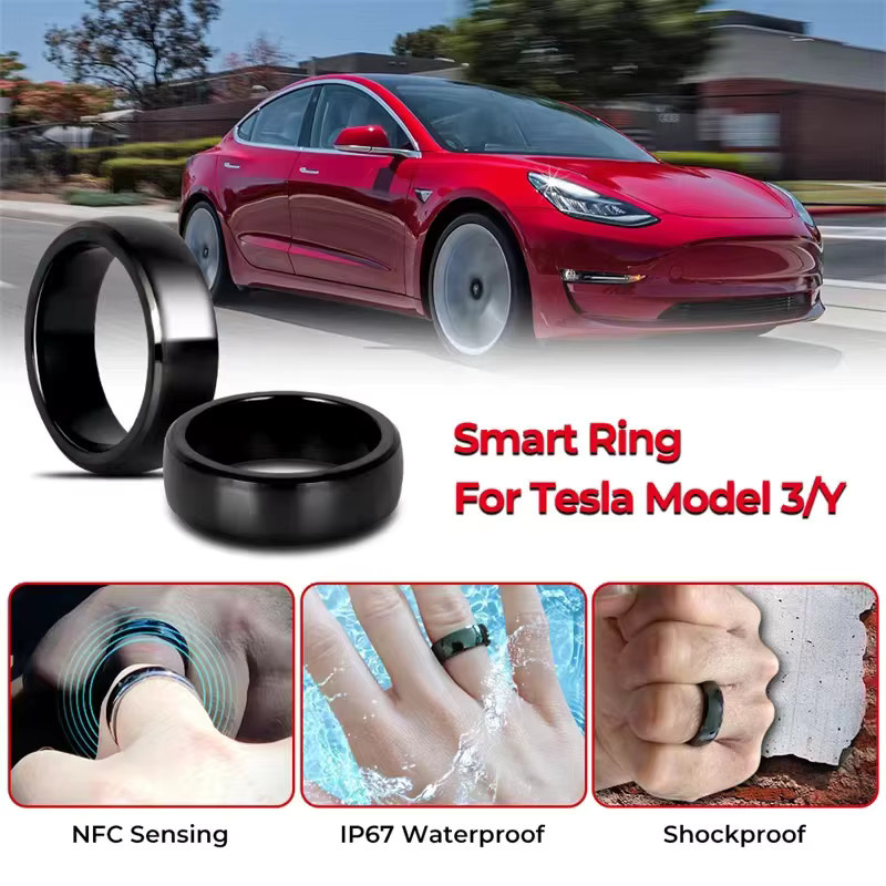 Smart-Schlüsselanhänger NFC, Keramikring, Unisex - Bild 2