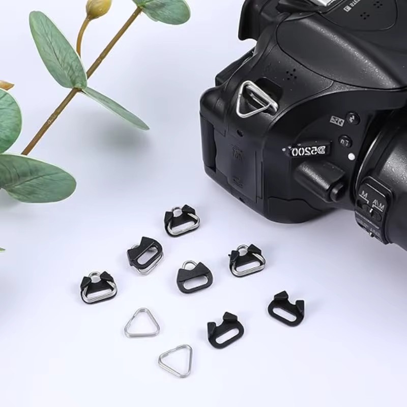Kameragürtelhaken Dreieck Split Ring als Ersatz-Kameraschnalle für Fujifilm, Nikon, Sony, Olympus und Pentax - Bild 5