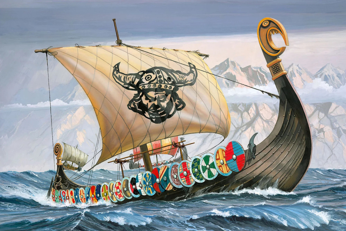 Revell Viking Ship, Model Set, Piraten, 1:50, Kunststoff - Bild 4