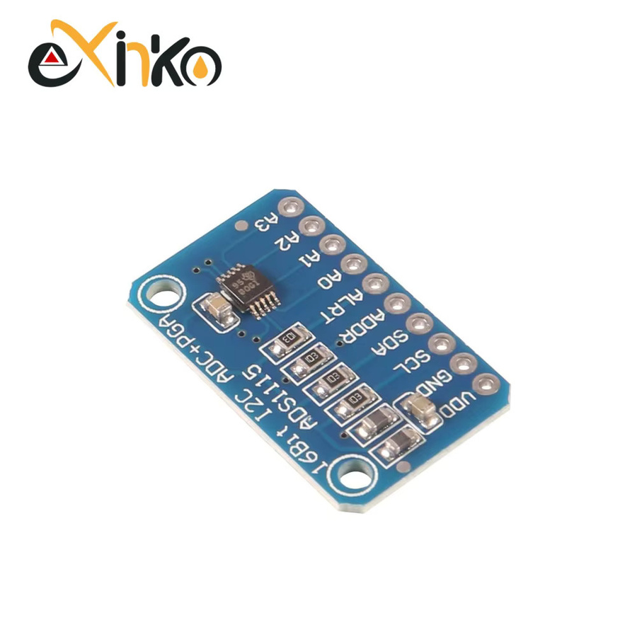ADS1115 ADC Modul Entwicklungsboard 16-Bit Präzisions-Analog-Digital-Wandler in Blau - Bild 2