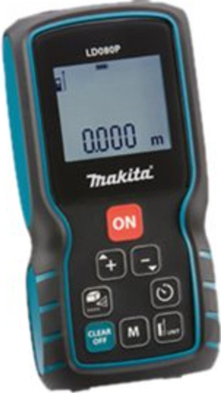 Makita Laser-Entfernungsmesser LD080P in Blau mit 80m Reichweite - Bild 3