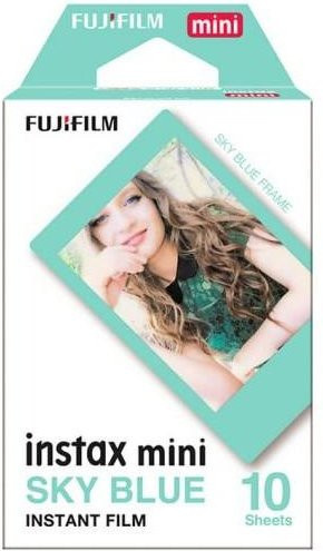 Fujifilm instax mini Sofortbildkamera-Filme in Sky Blue - Bild 1