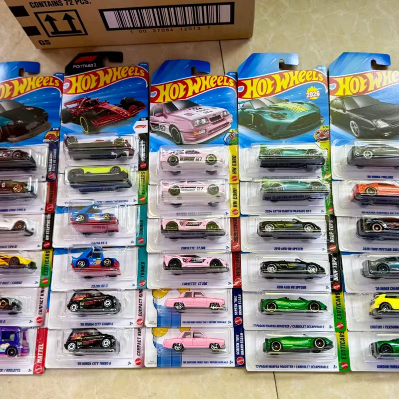 Hot Wheels Mattel Original 2026 F Case Serie, Druckguss-Modell, ab 3 Jahre - Bild 2