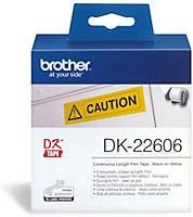 Brother Endlos-Etikett DK-22606 Film Gelb Breite: 6,2 cm, Länge: 15,2 m - Bild 3