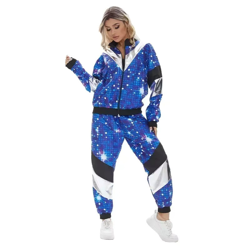 cosfans Kostüm 80er 90er Anzug, Zubehör, Unisex - Bild 3