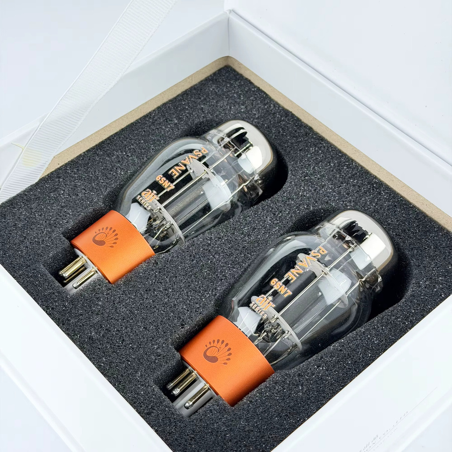 PSVANE AIR 6SN7 Vakuumröhren Paar für Audio-Vorverstärker DIY Upgrade Ersatz für 6N8P 5692 B65 ECC32 transparent - Bild 2