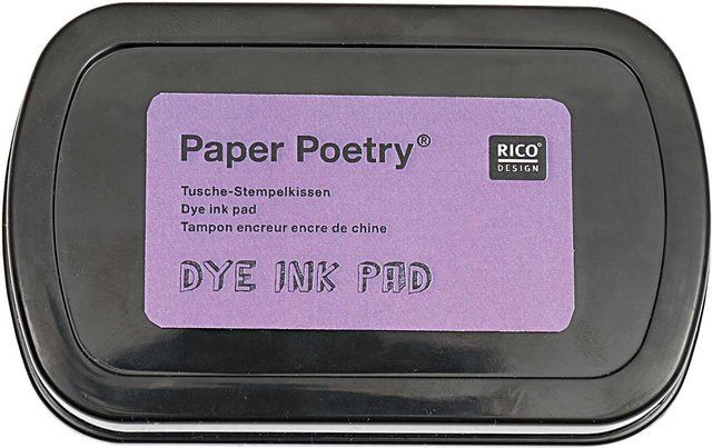 Rico Design Paper Poetry Tusche Stempelkissen in Lila - Bild 1