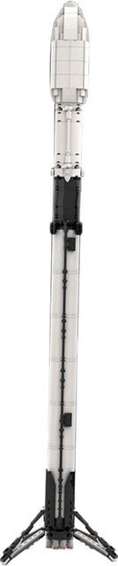 Gobricks MOC Ultimate Space X Falcon 9 Raketenbausteine Bausatz 1:110 Maßstab - Bild 1