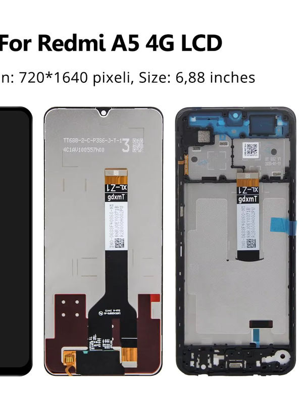 Xiaomi Display Digitizer Montage Ersatz für Redmi A5 4G in Schwarz - Bild 6
