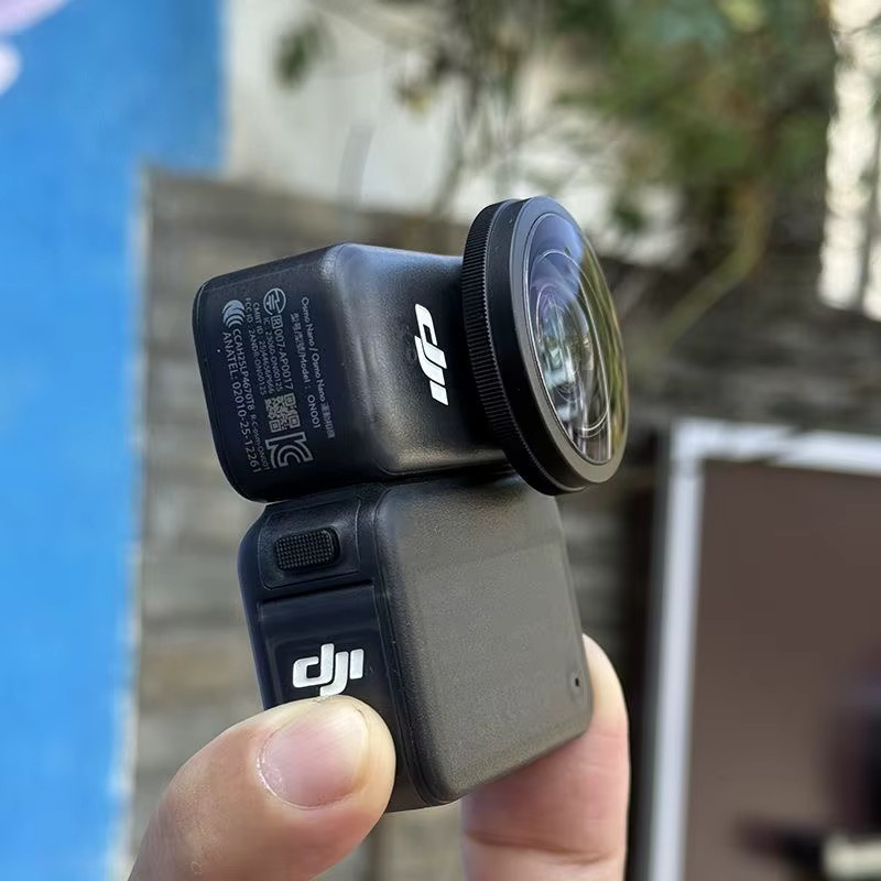 DJI Osmo Nano Ultraweitwinkel-Kameraobjektiv mit 185 Grad und Metallrahmen in Schwarz - Bild 6
