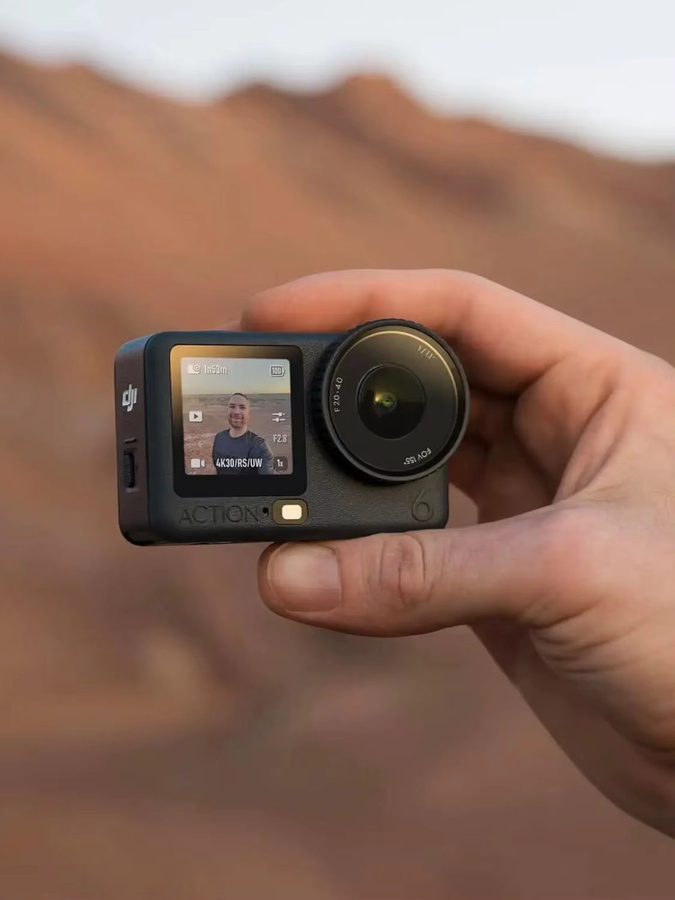 DJI Osmo Action 6 Action-Kamera mit 1/1,1 Zoll Sensor und variabler Blendenöffnung - Bild 4