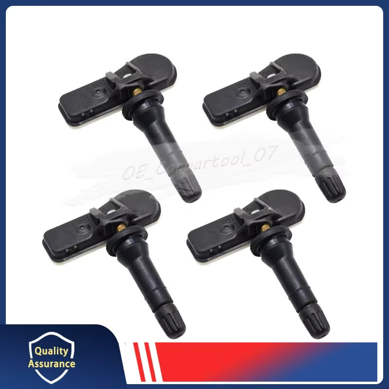 GANGLE 4er Set Reifendruckkontrollsystem TPMS Sensoren 433 MHz für Subaru Legacy Outback Trezia WRX XV Farbe: Schwarz - Bild 2