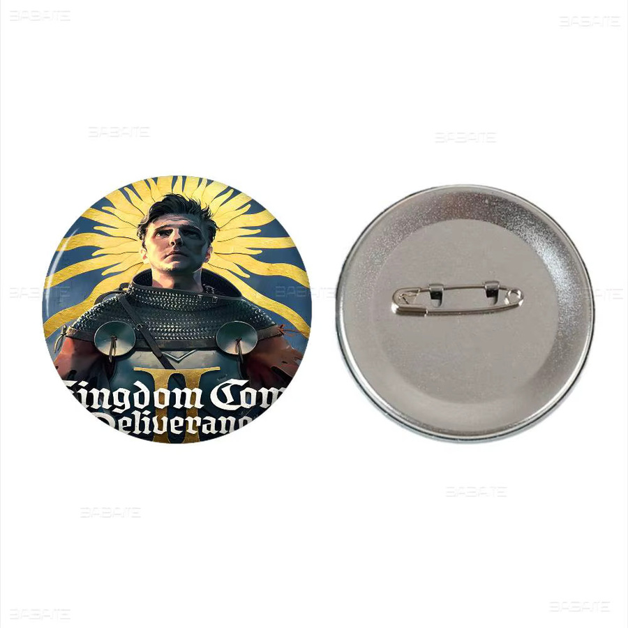 Brosche Game Kingdom Come Deliverance 2, 58 mm, handgefertigt - Bild 7