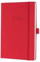 SIGEL Buchkalender Conceptum 2026 Wochenplaner DIN A5 Hardcover Rot Grau - Bild 1