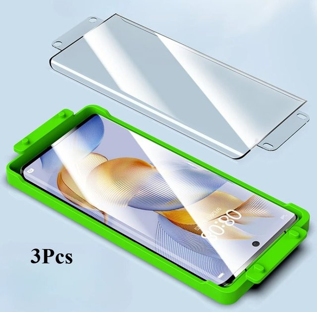 3er-Set Keramik-Displayschutzfolie für OPPO Find X8 Ultra und Find X8 Pro, HD 3D Vollkleber, transparent - Bild 1