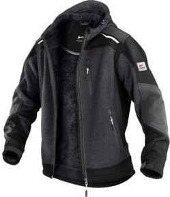 Kübler Wetter-Dress Strickjacke 1741 Dunkelgrau/Schwarz Größe XXL - Bild 1