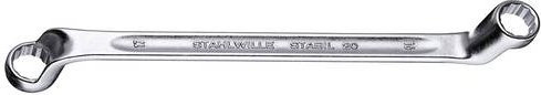 Stahlwille Doppelringschlüssel STABIL SW 10 x 13 mm in Silber - Bild 1
