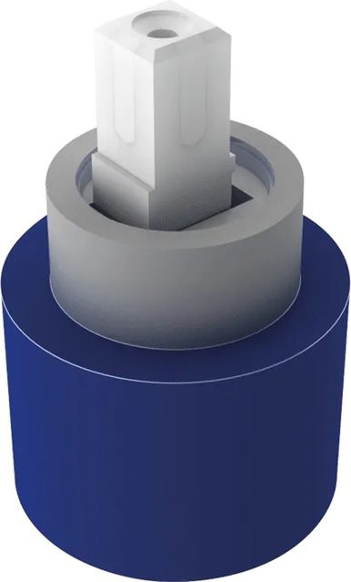 Delabie Keramikkartusche mit Durchflussbegrenzer Ø 40 mm ohne Sockel - Bild 1