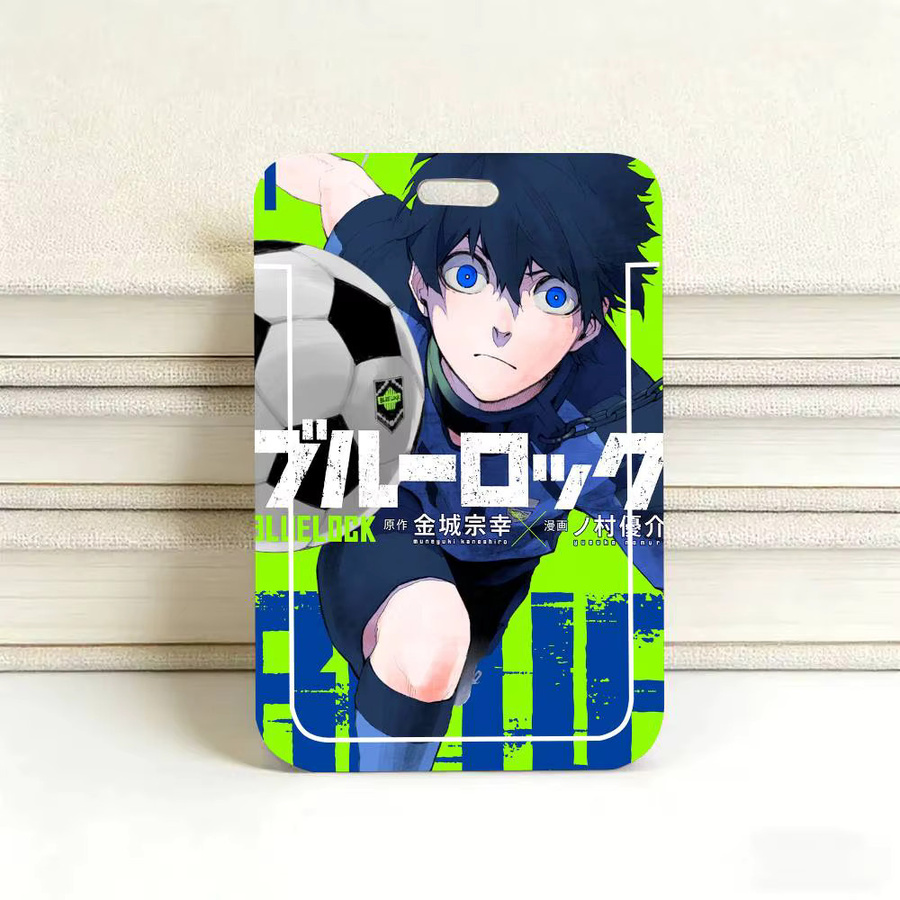 Anime Blue Lock Isagi Yoichi Schlüsselband-Kartenhalter, Unisex - Bild 3