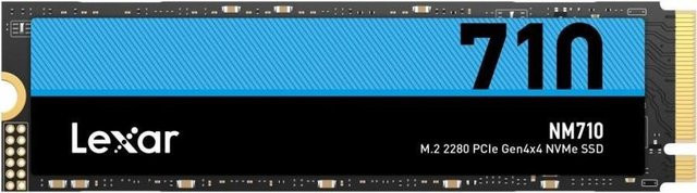 Lexar NM710 NVMe M.2 SSD PCIe Gen4x4 1TB Blue (LNM710X001T-RNNNG) - Bild 1