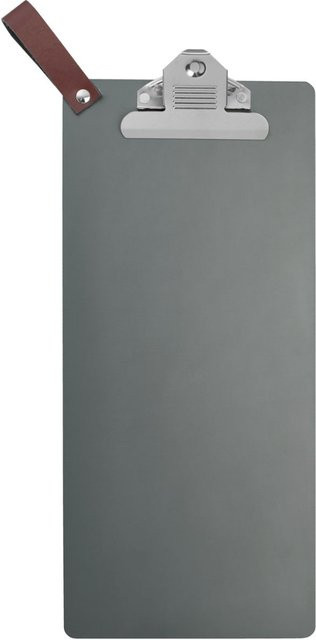 VEGA Speisekarten-Klemmbrett Colorado Barformat in Anthrazit, Breite: 14,5 cm, Höhe: 32 cm - Bild 1
