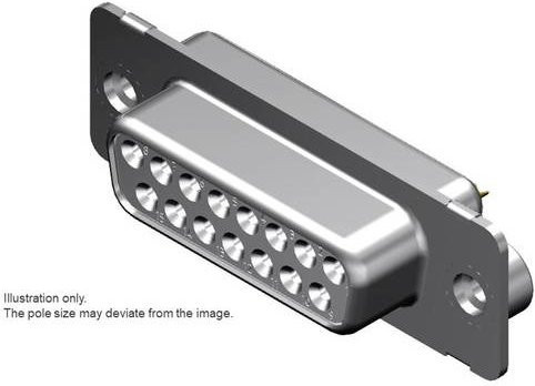 Molex D-SUB Buchse in Weiß und Silber (1731090094) - Bild 1