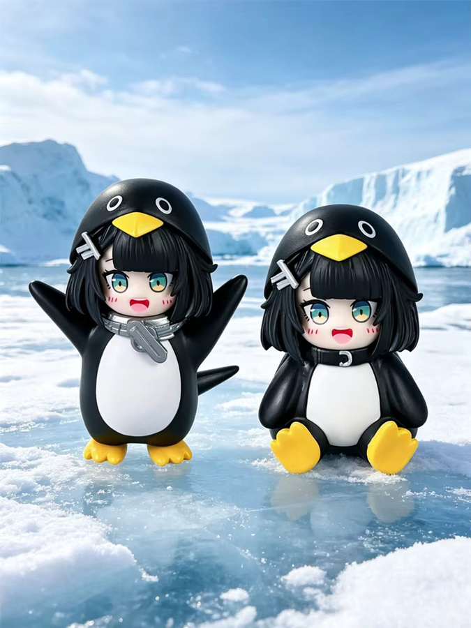 Bandai Little Penguin Anime Tomorrow's Ark Figuren-Satz, Action-Modell - Bild 4