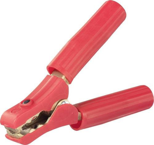 TRU Components Ladezange aus Messing in Rot mit max. 1000 A und 30 V/DC - Bild 1