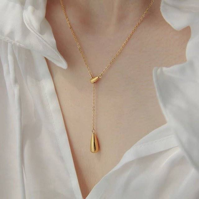 RUIYI Halskette, 750 Gold, Edelstahl, Gold, Damen - Bild 1