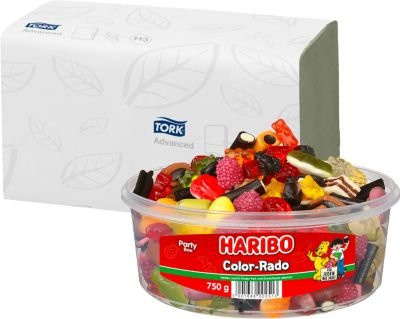 Tork Advanced Papierhandtücher 290179, 2-lagig, Zick-Zack-Falzung, Grün, 15 Pack á 250 Stück (3750 Blatt) - Bild 1