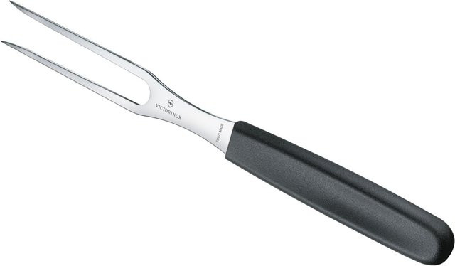 Victorinox Tranchiergabel Swiss Classic in Silber und Schwarz, Länge: 15 cm - Bild 1