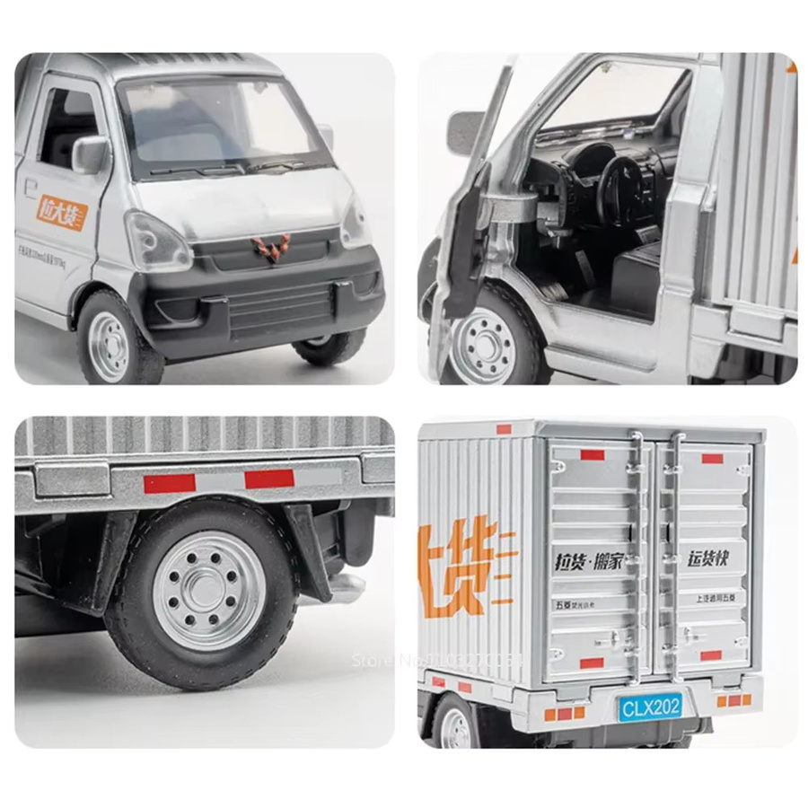 MAKEDA Wuling Rongguang Hongguang VAN Modell, 1:32, Druckguss Legierung, mit Sound und Licht - Bild 2