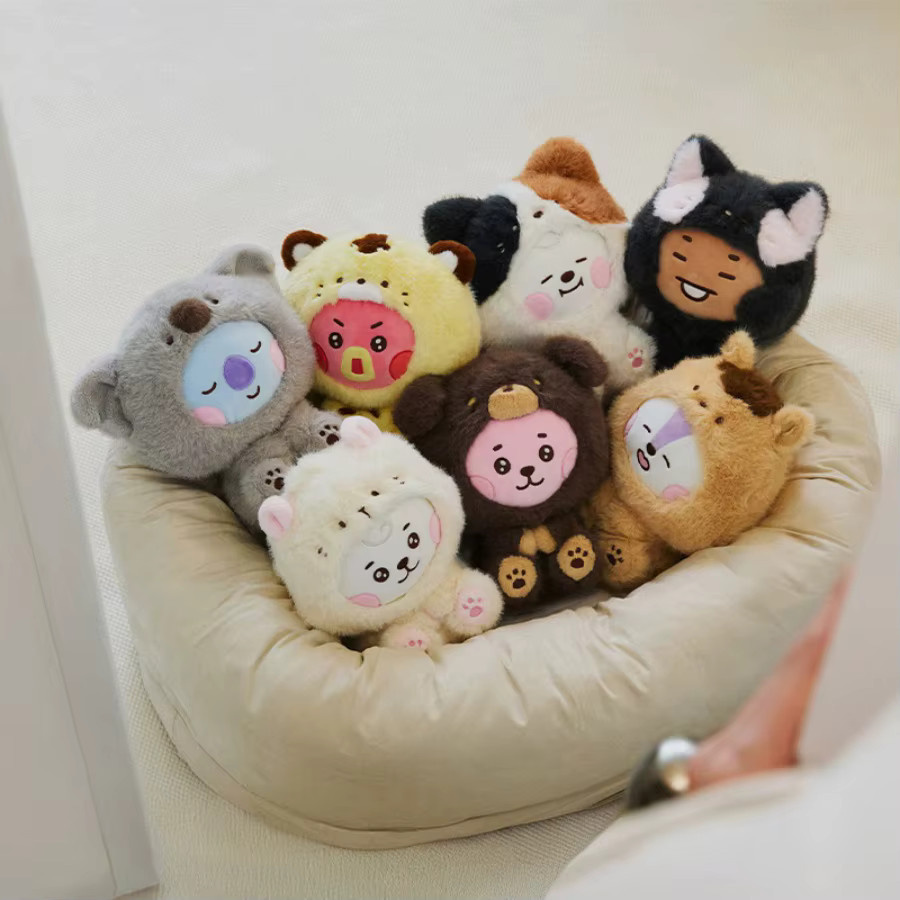 LINE FRIENDS BT21 BABY Zoo Cartoon Plüschpuppe, Sitzende Puppe - Bild 2