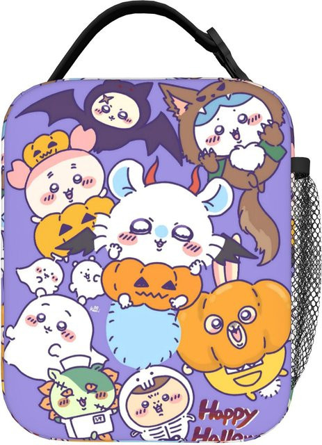 Bandai Chiikawa Isolierte Lunchtasche als wiederverwendbare Kühltasche in Mehrfarbig - Bild 1