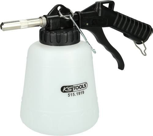 KS Tools Soda-Druckluft-Reinigungs-Pistole in Weiß mit 1000 ml Füllmenge - Bild 1