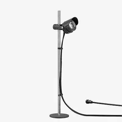 Bega UniLink LED Scheinwerfer mit Erdspieß in Schwarz