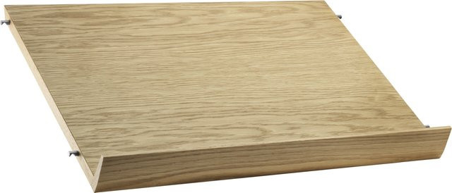 String Furniture Zeitschriftenablage aus Holz in Beige im skandinavischen Design zur Wandmontage - Bild 1